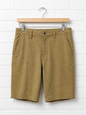 Volcom Men's Hybrid Walk Shorts Khaki Size 30 Performance Stretch